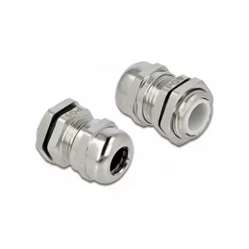 Pressacavo DeLOCK 60276 argento ottone 1 pz.