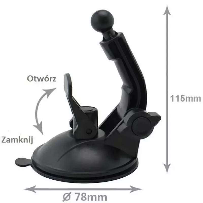Supporto auto per cellulare Beline Beli02131 supporto 2in1 per parabrezza con angolo regolabile