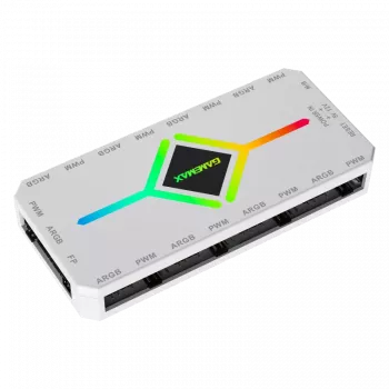 Gamemax | Telecomando | V4.0 ARGB PWM HUB BK | Bianco | Gamemax