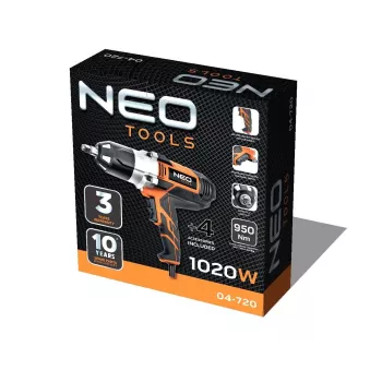 NEO tools 04-720 avvitatore elettrico/avvitatore a impulsi