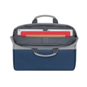 Rivacase 7532 39,6 cm (15.6) cartella blu, grigio