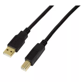 Cavo USB LogiLink UA0264 USB 2.0 10 m USB A USB B nero