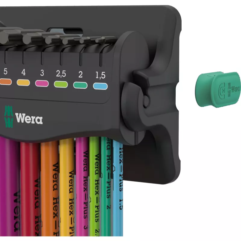 Wera 05133165001 set chiavi a brugola L-forma metriche 9 pezzi