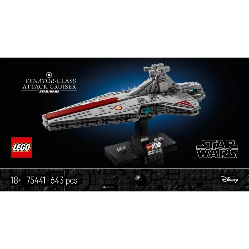 LEGO STAR WARS 75441 Incrociatore d'assalto classe Venator