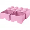 LEGO Brick Drawer 8 rosa, scatola contenitore rosa