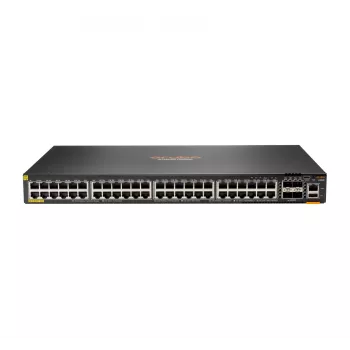 HPE - Serie Aruba - Switch - 6200F 48G Class4 PoE 4SFP+ 370W L3 - gestito - 48 x 10/100/1000 (PoE+) + 4 x 1 Gigabit / 10 Gigabit SFP+ - montabile a rack - PoE+ (370 W) - AC 100 -