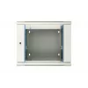 Armadio rack Extralink 9U 600x600 AZH grigio a parete, orientabile