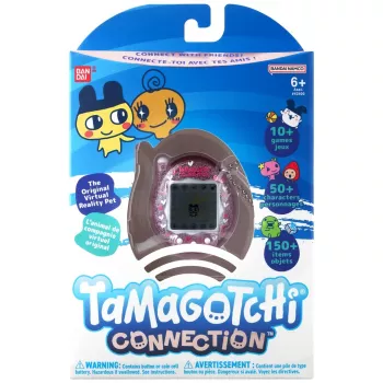 Animale domestico digitale portatile Bandai Tamagotchi Connection Pink Glitter — gioco animale virtuale