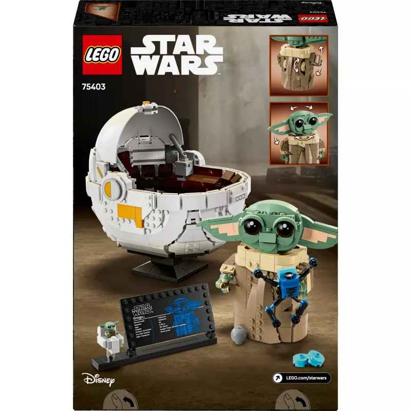 LEGO STAR WARS 75403 Grogu con carrozzina fluttuante