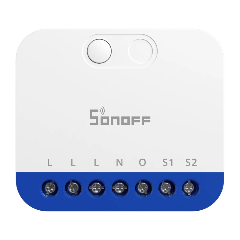 Controller dimmer smart mini WiFi Sonoff MINI‑DIM — modulo da incasso compatto per dimmerare LED/luci, compatibile Matter