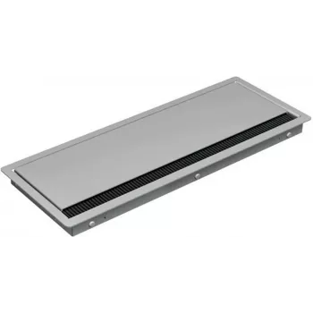 Bachmann CONI COVER Long 338.0080 Copertura di collegamento da incasso, acciaio, grigio argento