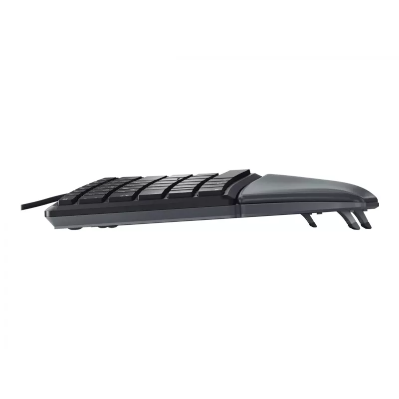 CHERRY KC 4500 ERGO Tastiera Universale USB QWERTY Nordico Nero