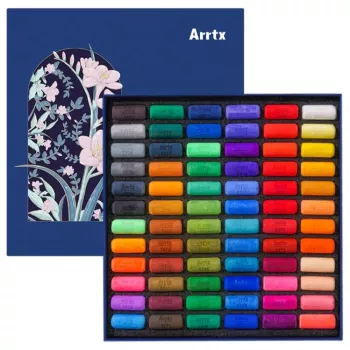 Set pastelli morbidi Arrtx LC303762 — 72 colori, pastelli morbidi per artisti