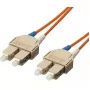 Equip Cavo patch in fibra ottica SC/SC – OM1/OM2, 10 m, 62,5/125 µ