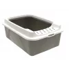 Lettiera per gatti rotho Bonnie Eco cappuccino 30 L vaschetta in plastica coperta con coperchio, 572×393×209 mm