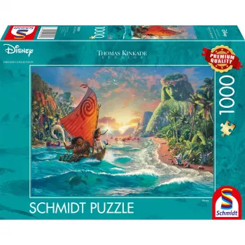 Thomas Kinkade Studios: Moana – Vaiana, puzzle 1000 pezzi