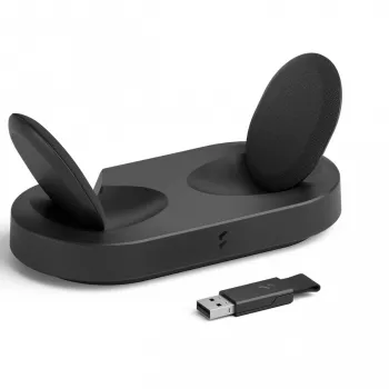 Fractal Design Scape headset con filo e senza fili archetto musica stazione di ricarica nero