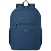 Zaino city Rivacase Gremio blu poliestere rPET 305x150x460mm