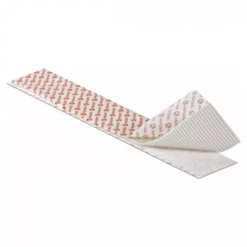 VELCRO Klettband extra forte autoadesivo, gancio e felpa 50mm x 2,5m bianco