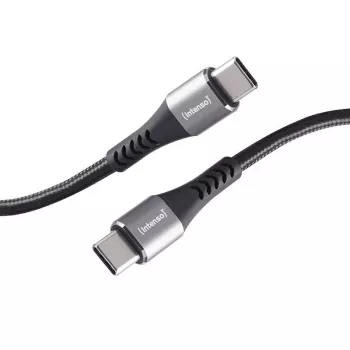 Cavo USB-C INTENSO 7901000 – 1,5 m, nero, cavo di ricarica e dati USB-C a USB-C
