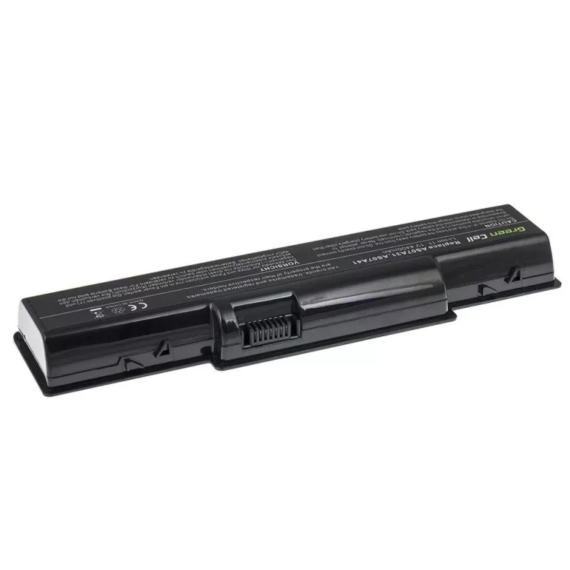 Green Cell AC01 batteria per laptop Acer Aspire 4710 / 5535 / 5735 / 5737Z / 5738, 11,1 V, 4400 mAh, 6 celle, Li-Ion, nera