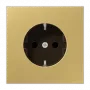 JUNG ME 1520 C presa tipo F ottone (ME1520C)