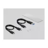 Case per SSD DeLOCK 42634 argento M.2