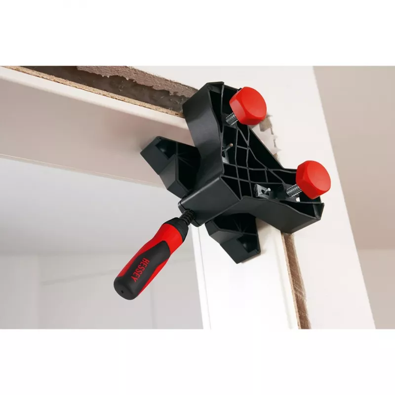 Morsetto angolare per porte WTR nero rosso 35 70