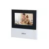 Dahua VTH2611L-WP monitor interno IP e Wi-Fi, touchscreen TFT da 4,3 pollici (10,9 cm), 480x272, PoE, bianco