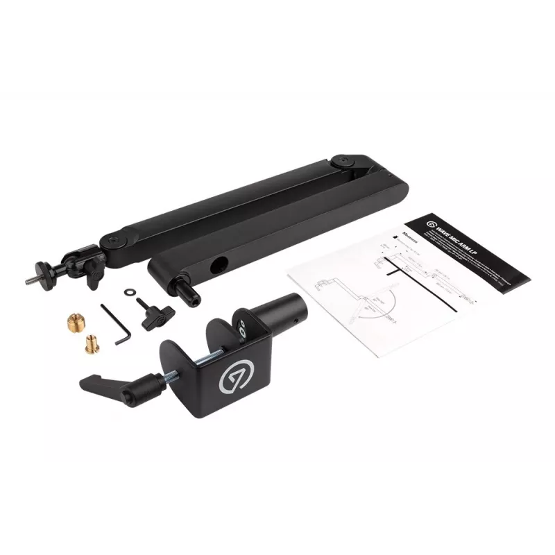 Braccio per microfono Elgato Wave Mic Arm Low Profile — braccio a profilo basso regolabile per studio e streaming