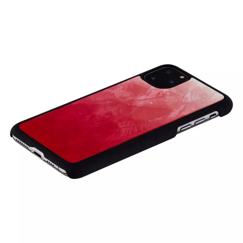 Custodia per smartphone iKins per iPhone 11 Pro Max – pink lake con bordo nero