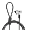 Lucchetto a cavo LogiLink NBS012 nero argento