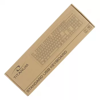 Titanum TK101 tastiera USB nera