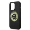 Karl Lagerfeld Soft Cover Silicone RSG Black per Apple iPhone 14 Pro KLHCP14LSRSGRCK