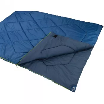 High Peak Ceduna Duo sacco a pelo rettangolare poliestere blu