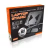 Supporto per laptop MEDIA-TECH MT2661 — regolabile in altezza, design pieghevole in alluminio per notebook fino a 17