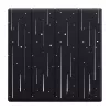 Copertura decorativa Sonoff T5-4C-86-star per interruttore touch — modello T5-4C-86-star, placca da parete per montaggio 86×86 mm