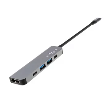 Hub USB-C FIXED FIXHU-MN-GR mini a 5 porte per laptop e tablet