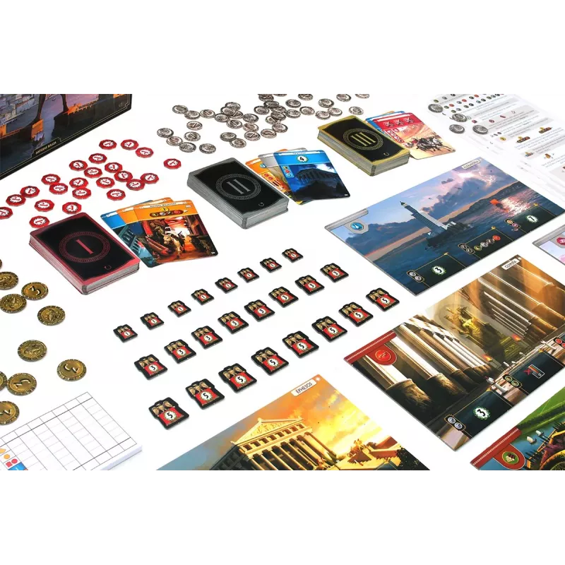 Gioco da tavolo 7 WONDERS OF THE WORLD (VERSIONE POLACCA)