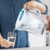 Brita Style eco caraffa filtrante per acqua, blu ghiacciaio