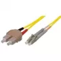 Tecline exertis Connect - Cavo patch - SC monomodale (M) a LC monomodale (M) - 3 m - fibra ottica - 9/125 micrometri - OS2 - giallo (39989603)