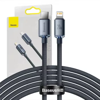 Cavo per cellulare Baseus CAJY000301 grigio 2 m USB-C Lightning