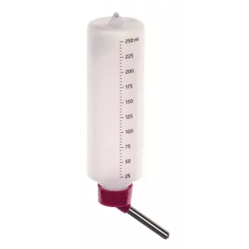 Bottiglia per bere Trixie in plastica 0,25 L – bottiglia per cavie, plastica, 201–499 g