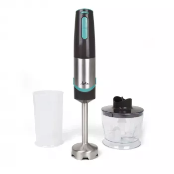 Frullatore a immersione JATA JEBT1790 nero blu acciaio inox