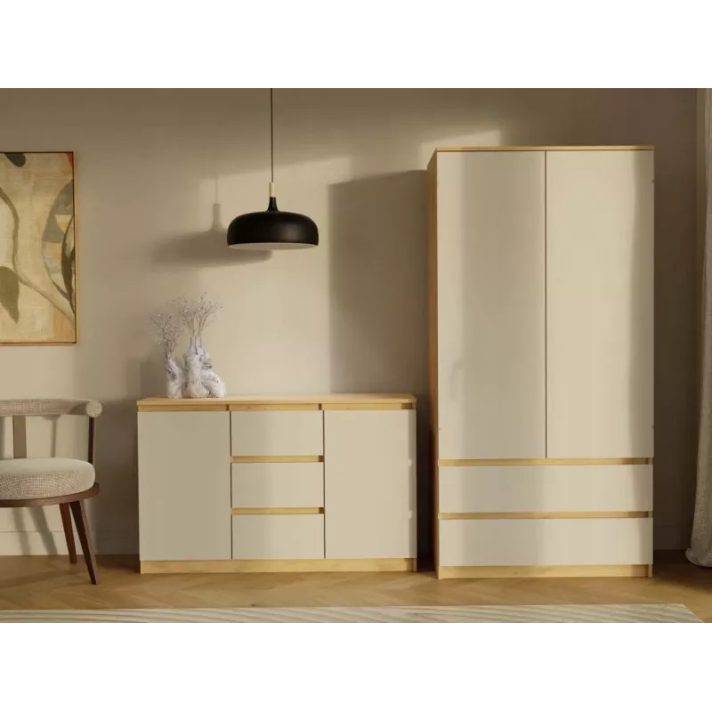 MALWA SS-90 armadio Artisan-rovere/cashmere