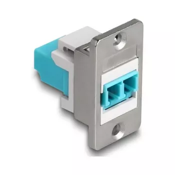 DeLOCK Modulo Keystone 90888 piatto aqua argento bianco LC