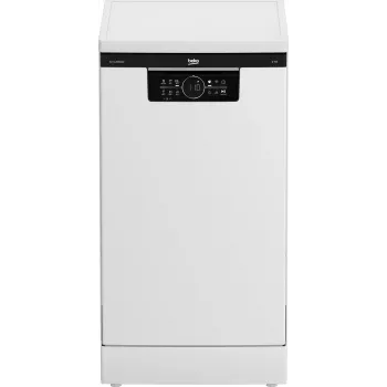 BEKO Lavastoviglie freestanding BDFS26120WQ, classe di efficienza energetica E, larghezza 45 cm, 6 programmi, motore inverter, terzo cassetto, bianco
