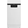 BEKO Lavastoviglie freestanding BDFS26120WQ, classe di efficienza energetica E, larghezza 45 cm, 6 programmi, motore inverter, terzo cassetto, bianco
