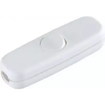 Bachmann 924.044 - interruttore a bilanciere - 1P - bianco - 250 V - 67 mm - 22 mm