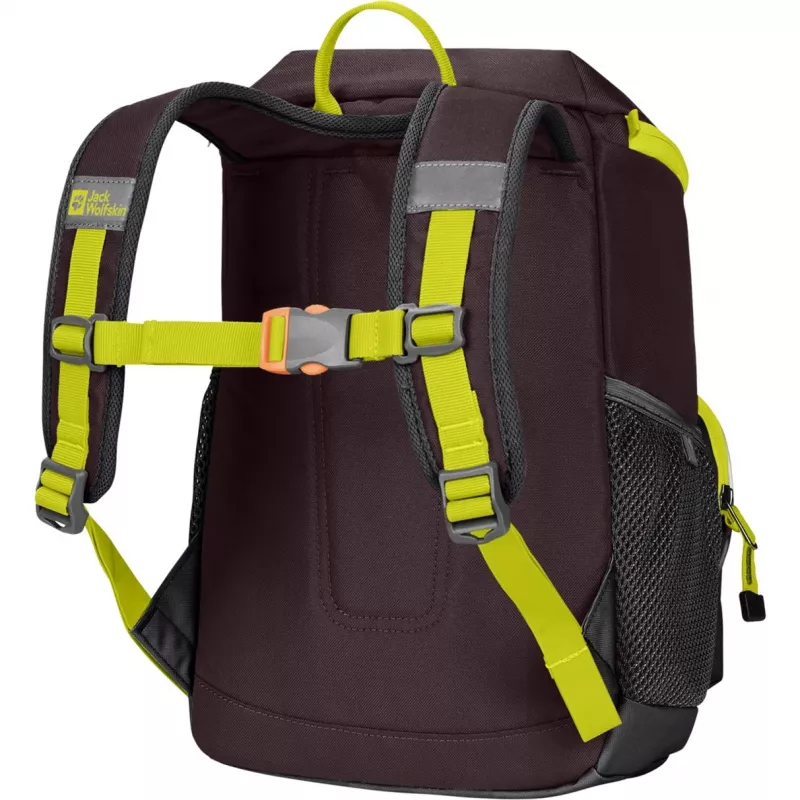 Zaino Jack Wolfskin Erlebnis Pack – lilla/giallo neon, 11 L